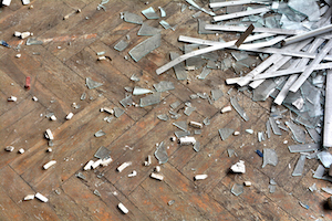 broken glass
